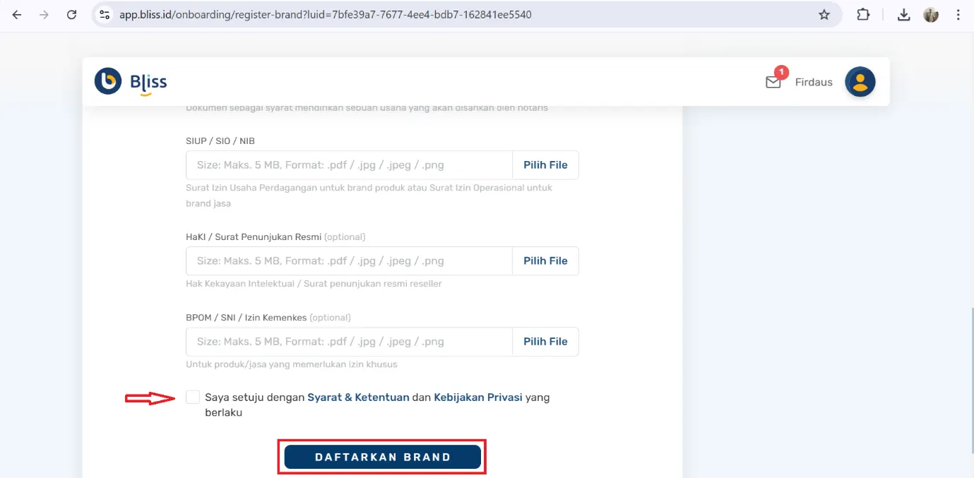 Cara Input Data Loyalty dan Brand 5